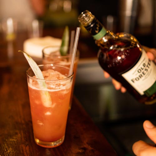 Cocktail service at a Supreme Events catered event